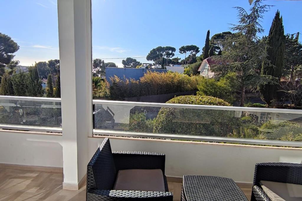 Sanary - T2Bis Sur Terrasse Appartement Buitenkant foto